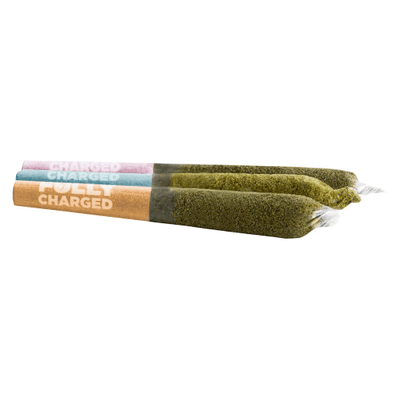 Fully Charged Party Pack (Cotton Dandy Kush|Rocket Icicle|Peach Punch) Infused Pre-Roll Multi-pack